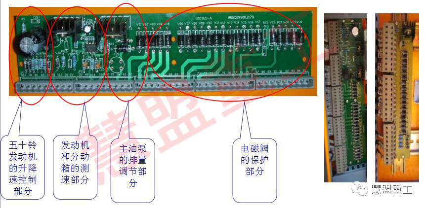 三一泵車(chē)?yán)想姎庀到y(tǒng)電路板